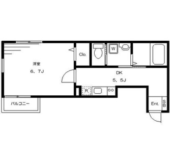 東京都板橋区小豆沢２丁目 賃貸マンション 1DK