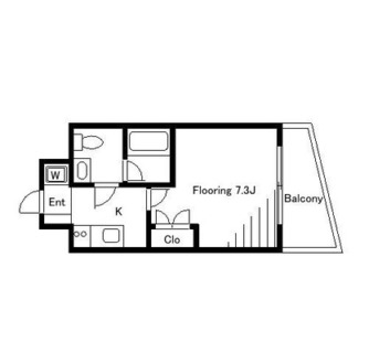 東京都板橋区東坂下１丁目 賃貸マンション 1K