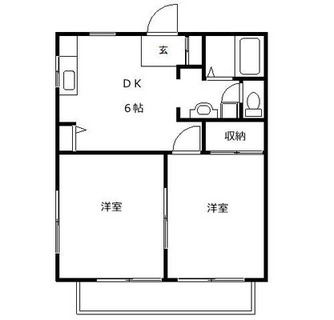 東京都板橋区蓮根２丁目 賃貸アパート 2DK