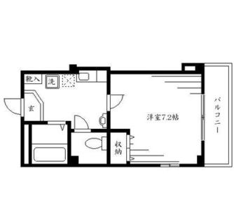 東京都板橋区大和町 賃貸マンション 1K