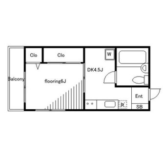 東京都北区滝野川７丁目 賃貸マンション 1DK