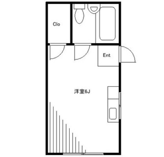 東京都北区滝野川５丁目 賃貸アパート 1R