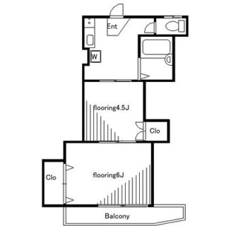 東京都板橋区大山東町 賃貸マンション 2K