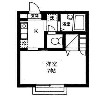 東京都板橋区高島平７丁目 賃貸アパート 1K