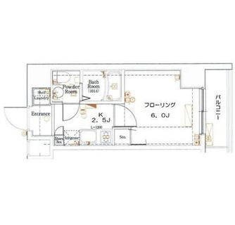 東京都文京区小石川３丁目 賃貸マンション 1K