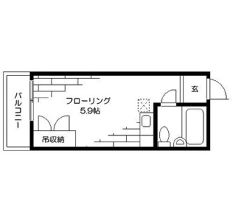 東京都豊島区北大塚１丁目 賃貸アパート 1R