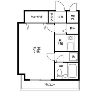 東京都板橋区高島平７丁目 賃貸マンション 1K