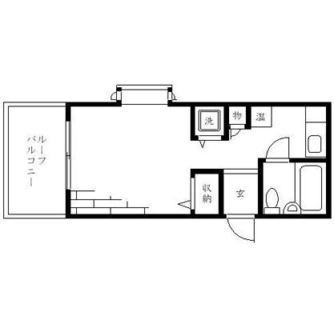 東京都豊島区南大塚１丁目 賃貸マンション 1R