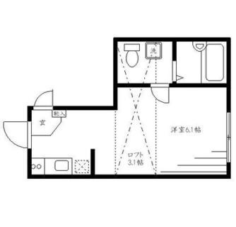 東京都板橋区志村１丁目 賃貸アパート 1R