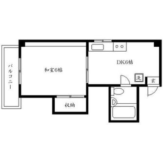 東京都板橋区志村１丁目 賃貸マンション 1DK