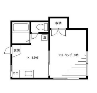 東京都北区滝野川１丁目 賃貸アパート 1K