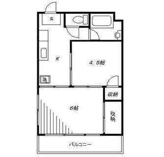 東京都板橋区志村１丁目 賃貸マンション 2K