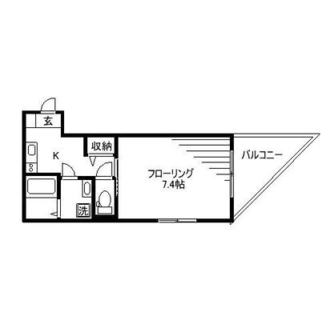 東京都板橋区坂下１丁目 賃貸マンション 1K