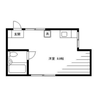 東京都板橋区志村１丁目 賃貸アパート 1R