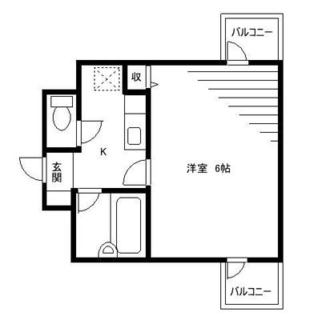 東京都板橋区坂下３丁目 賃貸マンション 1K