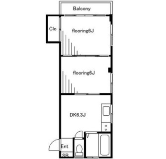 東京都板橋区蓮根３丁目 賃貸マンション 2DK