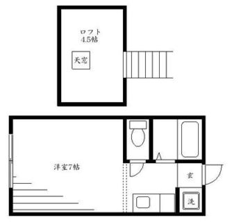 東京都文京区小石川１丁目 賃貸アパート 1R