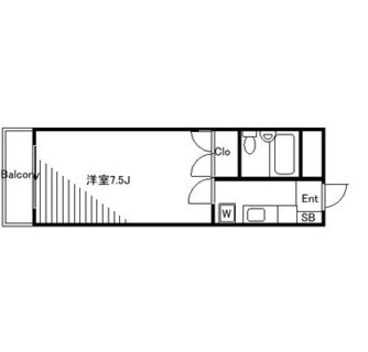 東京都板橋区三園１丁目 賃貸マンション 1K