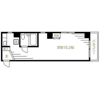 東京都板橋区板橋２丁目 賃貸マンション 1R