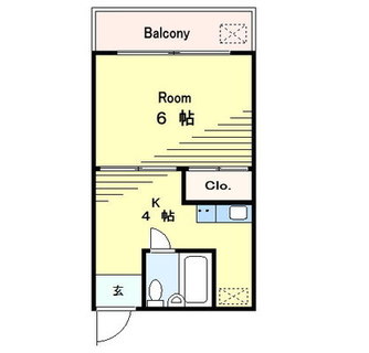 東京都板橋区板橋４丁目 賃貸マンション 1K