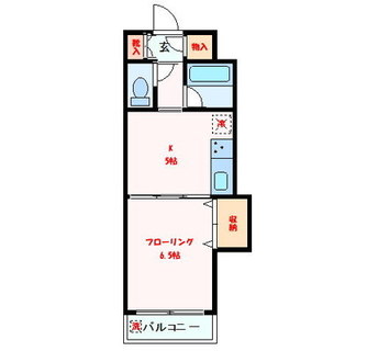 東京都北区滝野川７丁目 賃貸マンション 1K