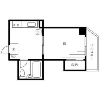 東京都北区滝野川７丁目 賃貸マンション 1K