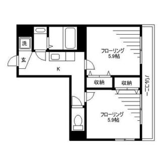 東京都板橋区高島平７丁目 賃貸マンション 2K