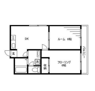 東京都板橋区前野町３丁目 賃貸マンション 2DK