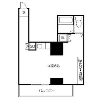 東京都文京区白山１丁目 賃貸マンション 1R