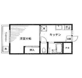 東京都文京区千石２丁目 賃貸マンション 1K