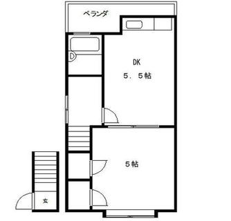 東京都板橋区稲荷台 賃貸アパート 1DK