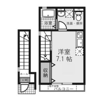 東京都板橋区氷川町 賃貸アパート 1R