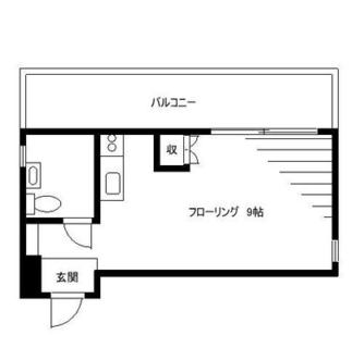 東京都豊島区西巣鴨２丁目 賃貸マンション 1R