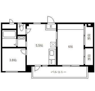 東京都豊島区上池袋４丁目 賃貸マンション 2K