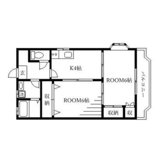 東京都板橋区宮本町 賃貸マンション 2K
