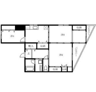 東京都豊島区西巣鴨４丁目 賃貸マンション 3DK