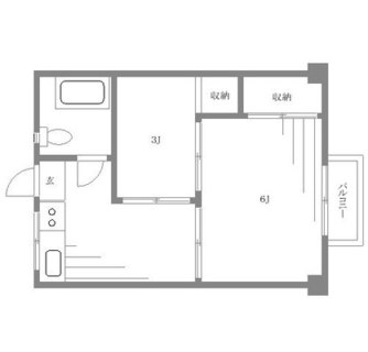 東京都板橋区大山東町 賃貸マンション 2K