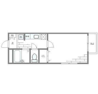 東京都板橋区本町 賃貸マンション 1K