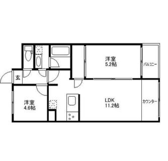 東京都板橋区板橋２丁目 賃貸マンション 2LDK