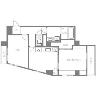 東京都文京区本駒込６丁目 賃貸マンション 2DK