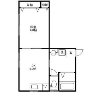 東京都板橋区板橋３丁目 賃貸アパート 1DK