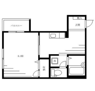 東京都板橋区蓮根２丁目 賃貸マンション 1K